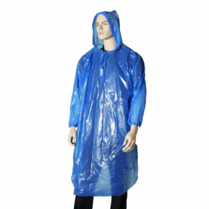 PE Poncho L/Sleeve Blue