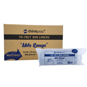 70-78L “Able” Range Bin Liner On Roll