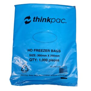 10 x 12 Freezer Bags HDPE