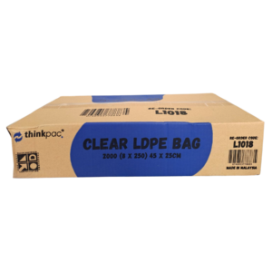 10″ x 18″ LDPE Clear Bags