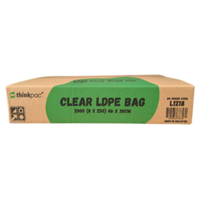 12″ x 18″ LDPE Clear Bags