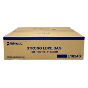 18″ x 24″ LDPE Clear Bags