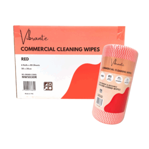 Red Cleaning Wipes