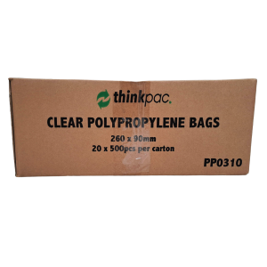 Clear PP Bags (260mm x 90mm)