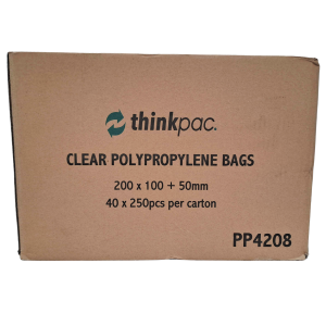 Clear PP Bags (200mm x 100mm)