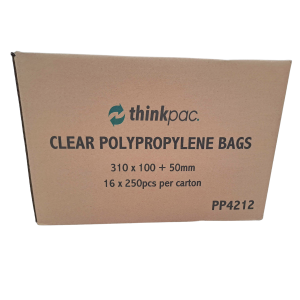 Clear PP Bags (310mm x 100mm)