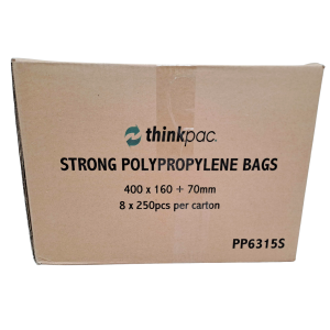 Clear PP Bags (400mm x 160mm)