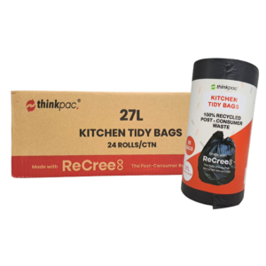 27L Retail Bin Liner On Roll