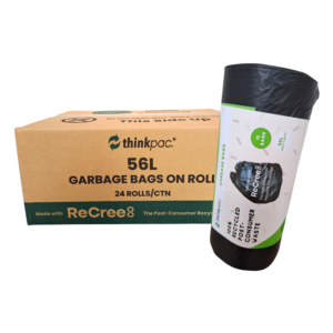 56L Retail Bin Liner On Roll