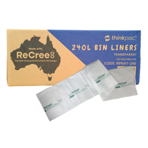 240L Natural Bin Liner