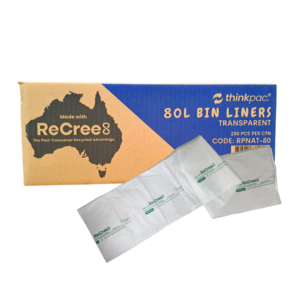 80L Natural Bin Liner