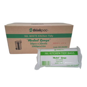 36L “Modest” Kitchen Tidy Liner White