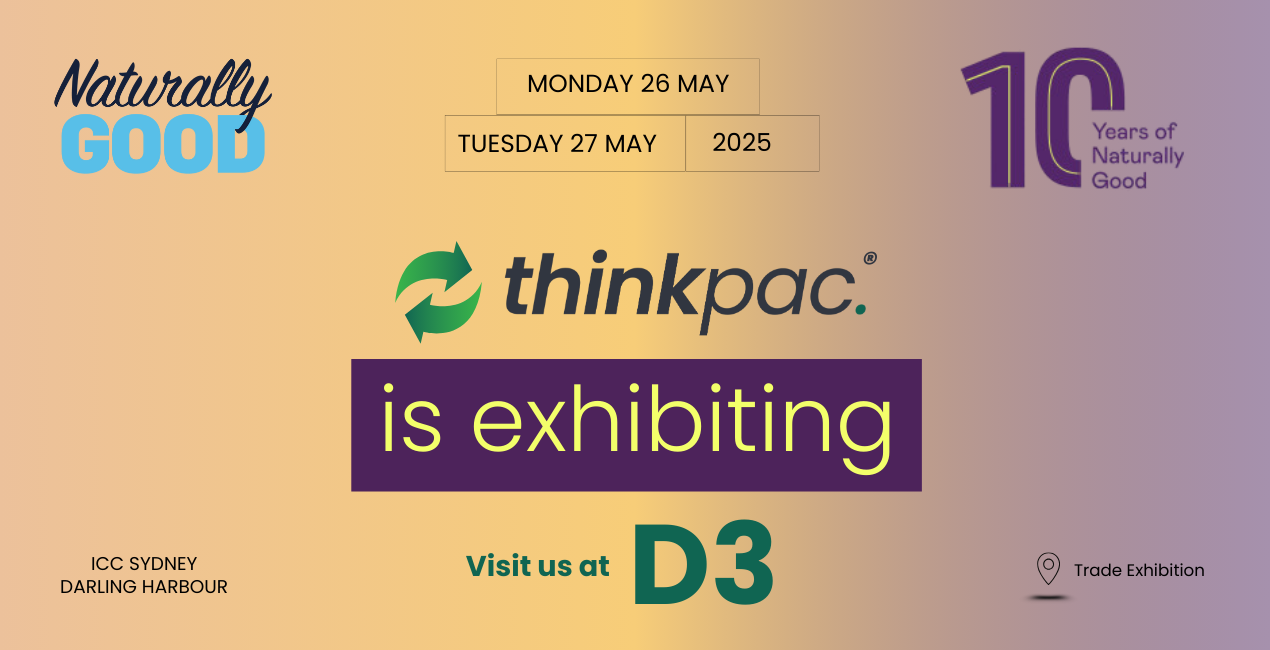 Naturally Good Expo sustainable packaging by thinkpac