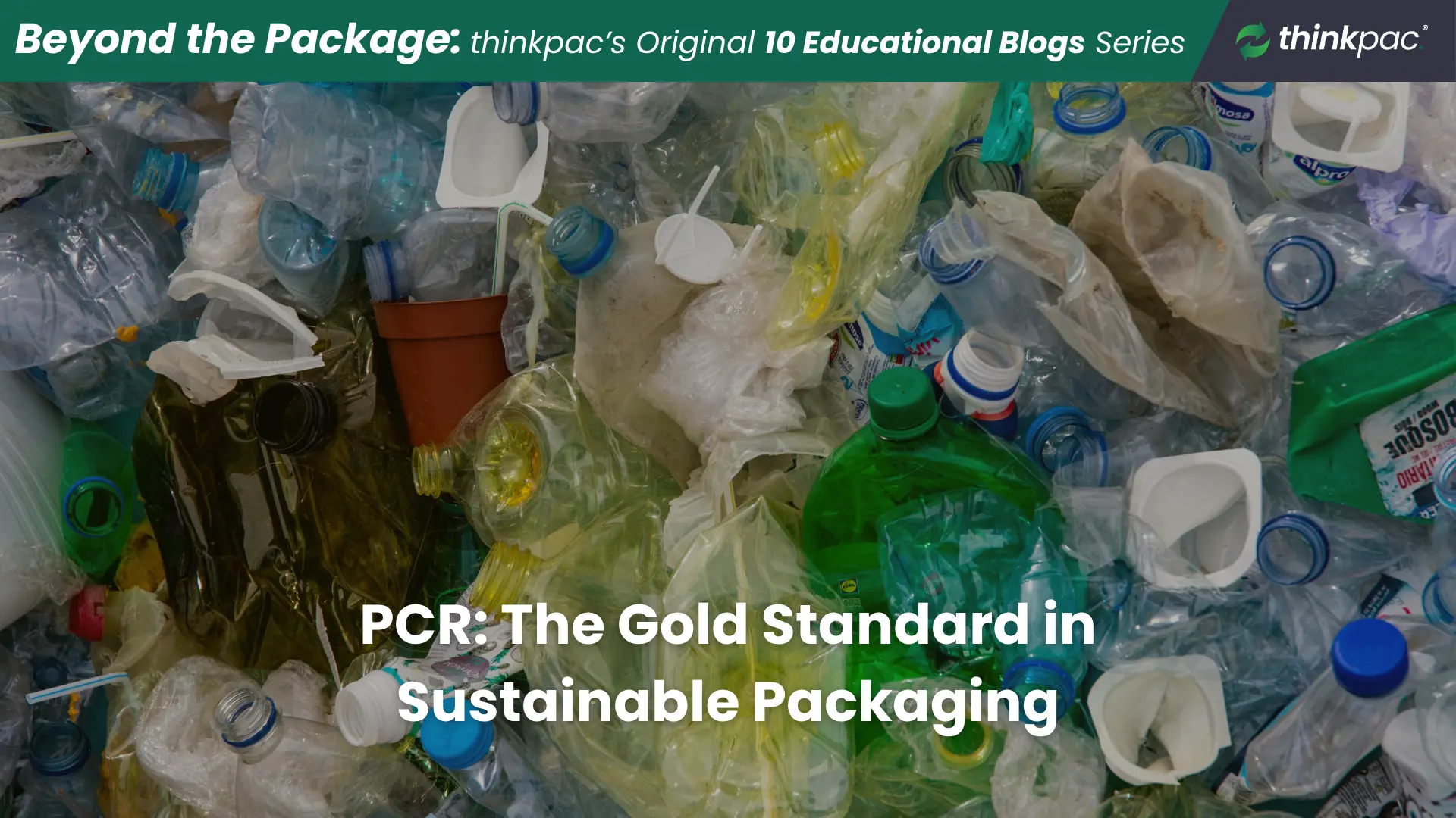Post-consumer recycled content sustainable packaging by thinkpac