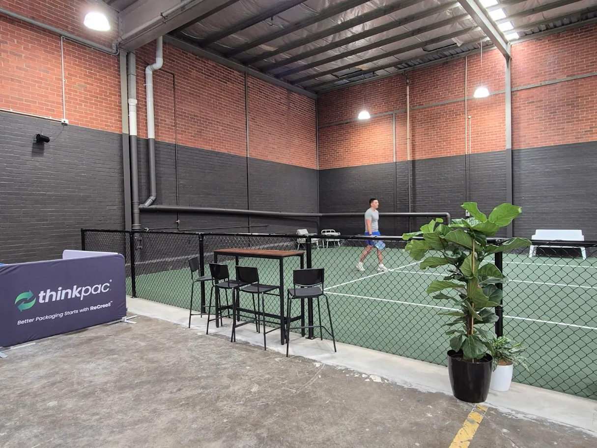 thinkpac supporting Dink and Drive pickleball in Port Melbourne