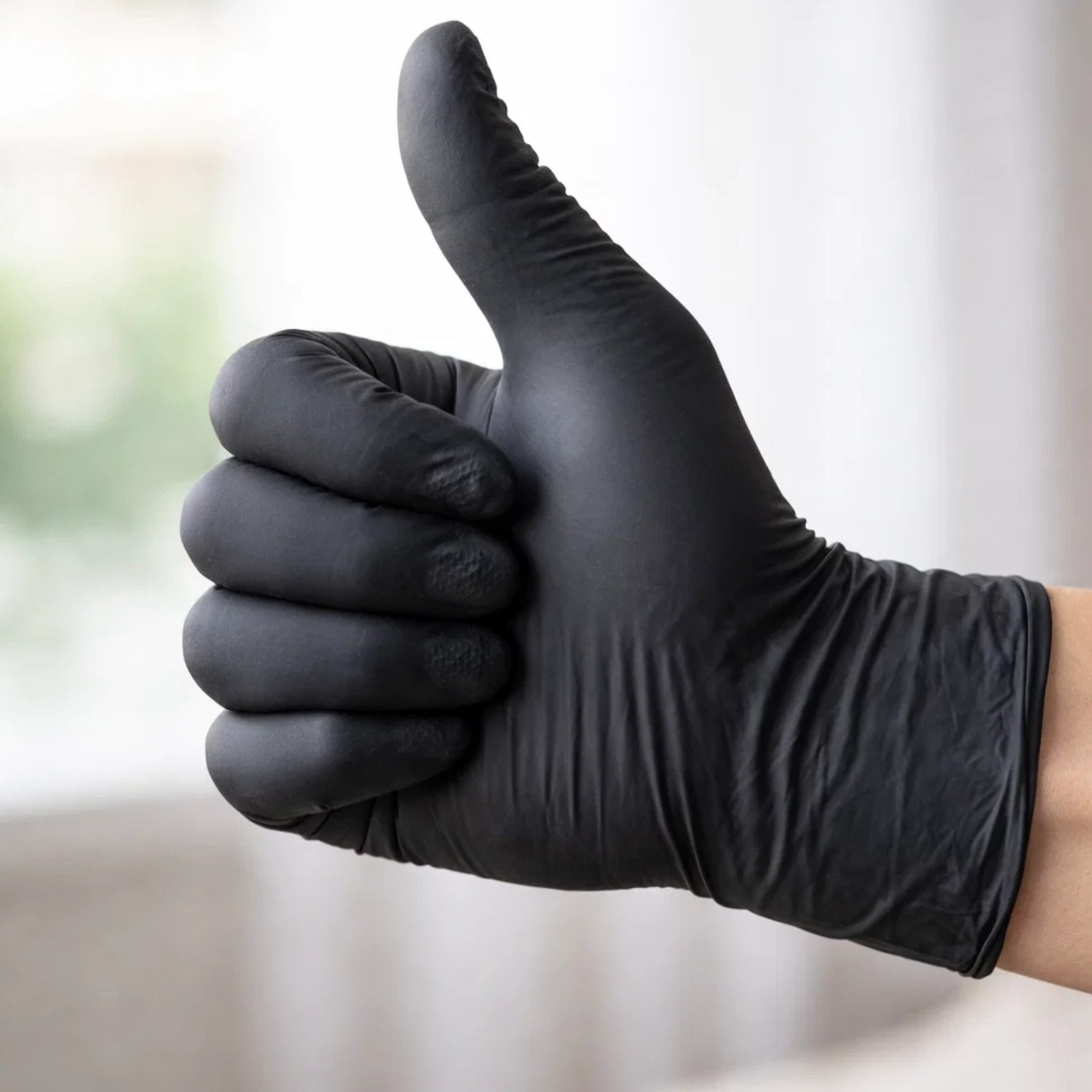 Disposable gloves for compliant packaging and hygiene operations
