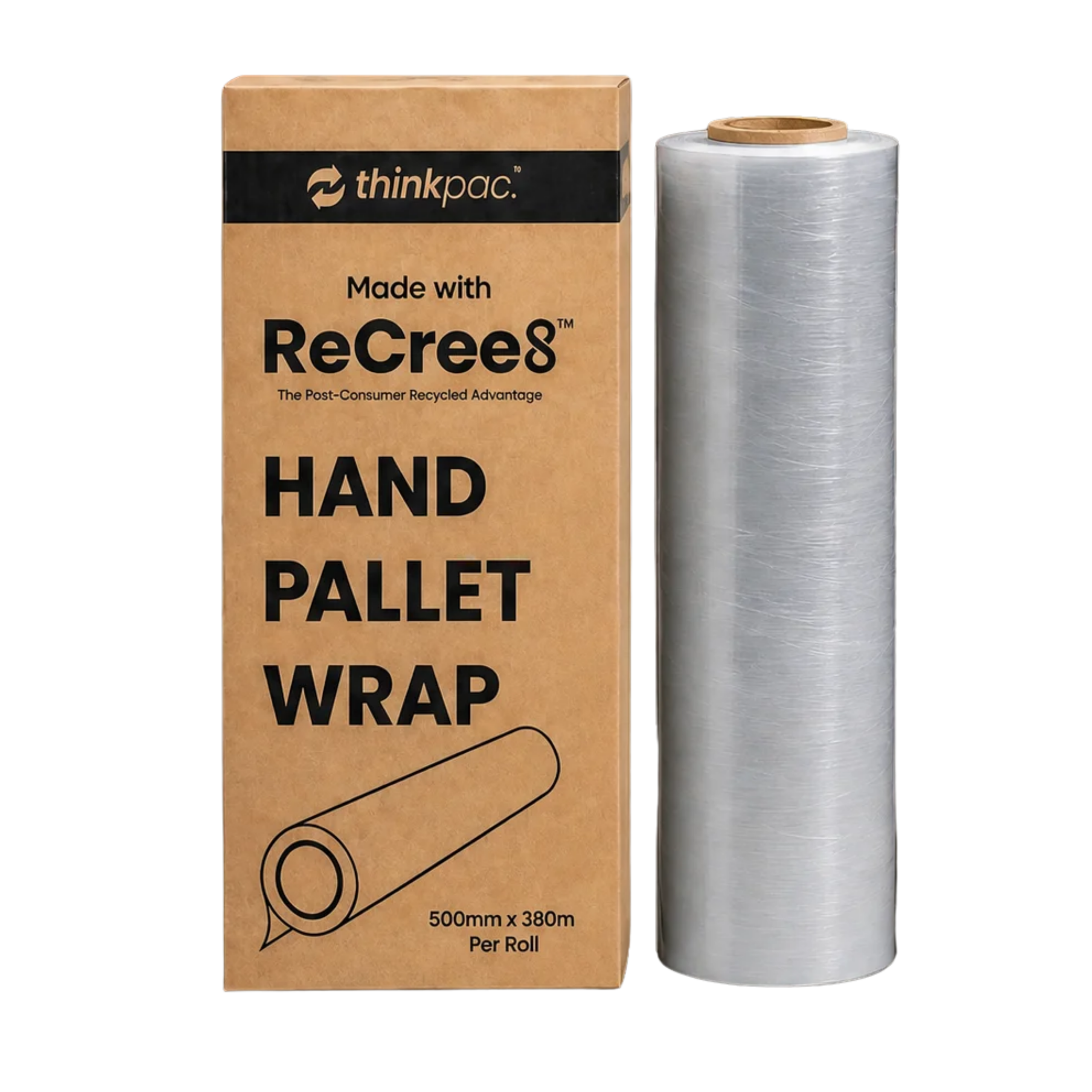 HPW-380R EcoGrip Hand PCR Pallet Wrap